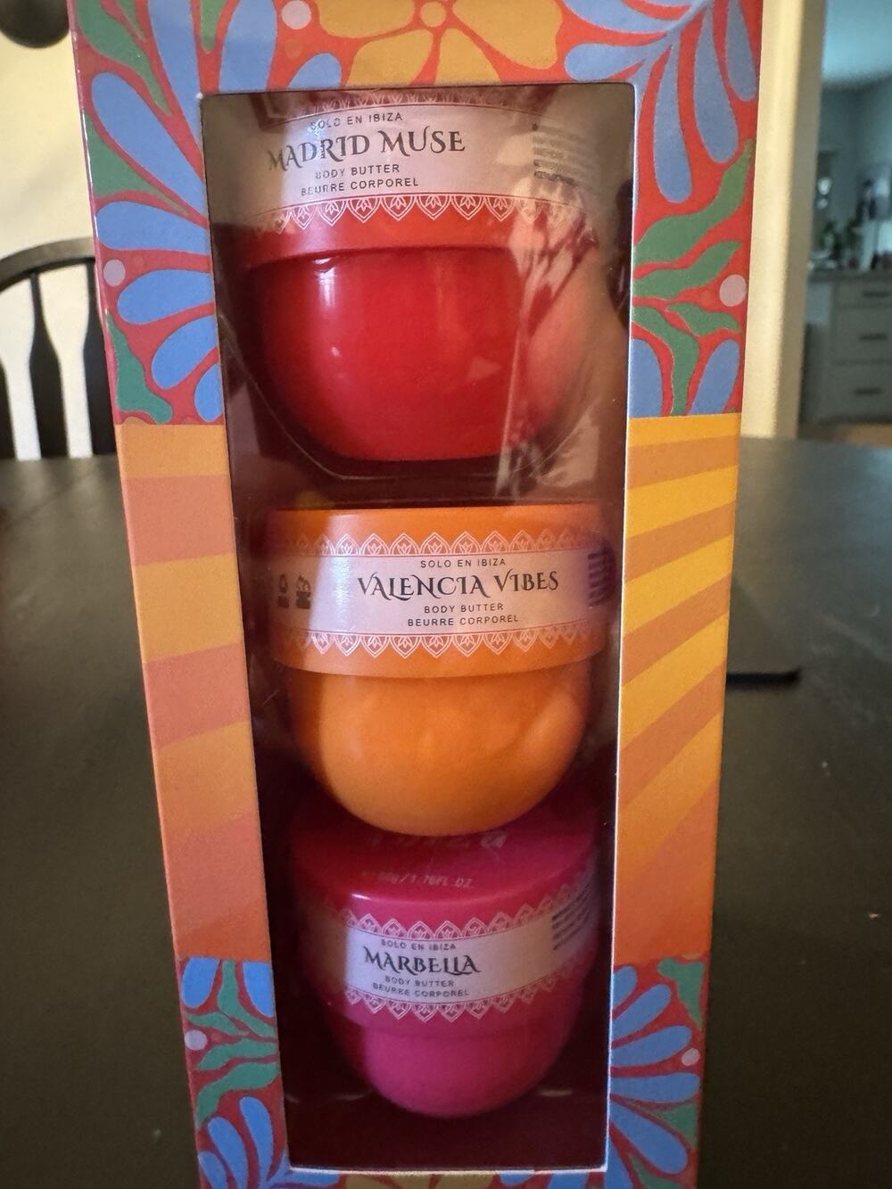 New In Box Solo En Ibiza 3 Piece Body Butter Gift Set